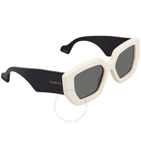 Gucci Grey Ladies Sunglasses GG0630S 001 55 